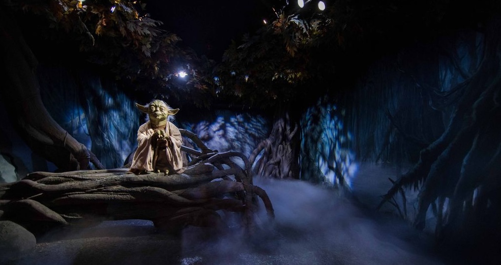 Movies at Madame Tussauds Yoda in Dagobah