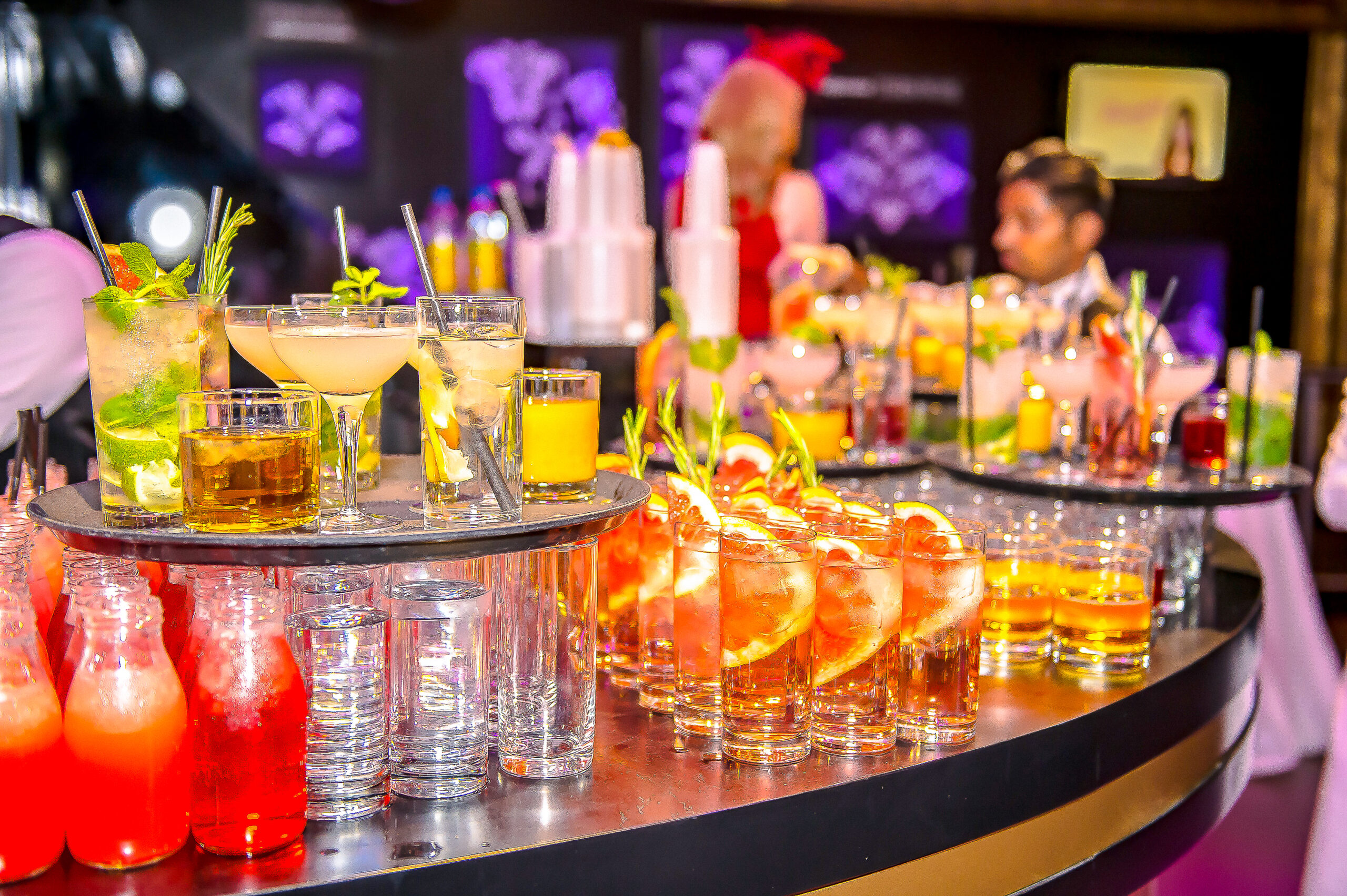 Cocktails at Madame Tussauds