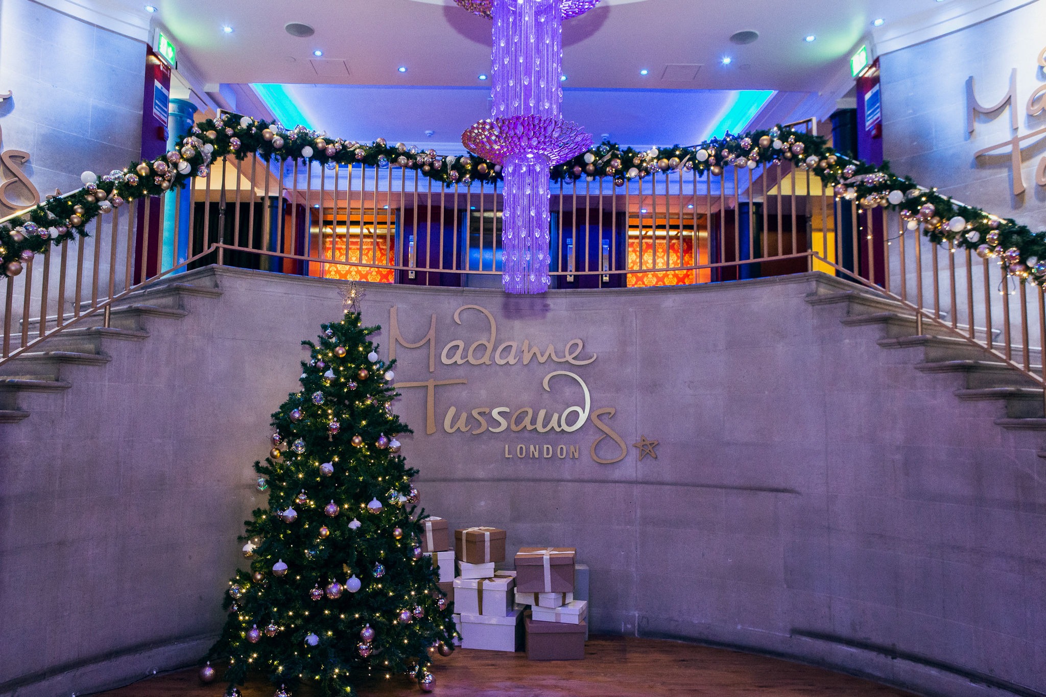 Madame Tussauds at Christmas